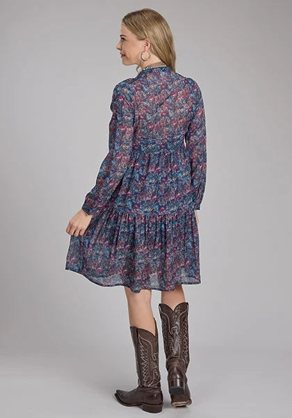 Roper 2136 Gem Floral (Multi) - Women's Dress
