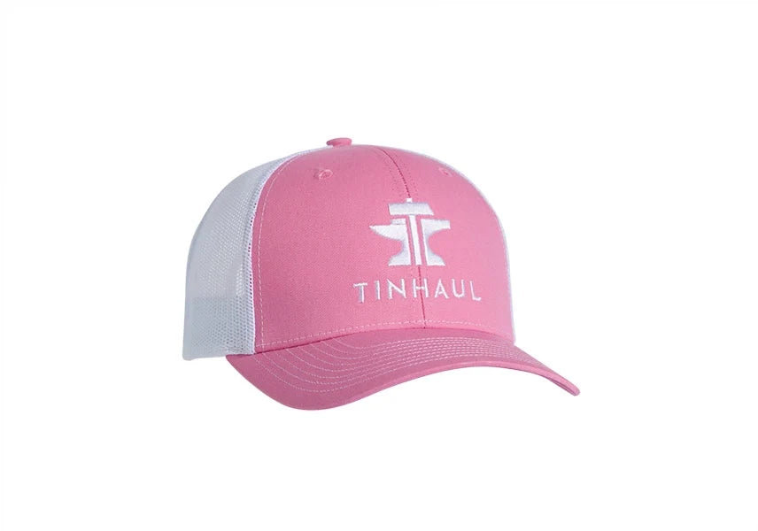Tin Haul Anvil Logo (Pink) - Ball Cap