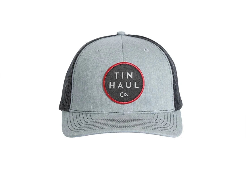 Tin Haul Embroidered Logo (Grey) - Ball Cap