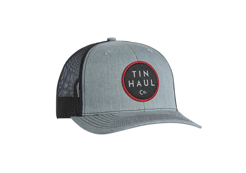 Tin Haul Embroidered Logo (Grey) - Ball Cap