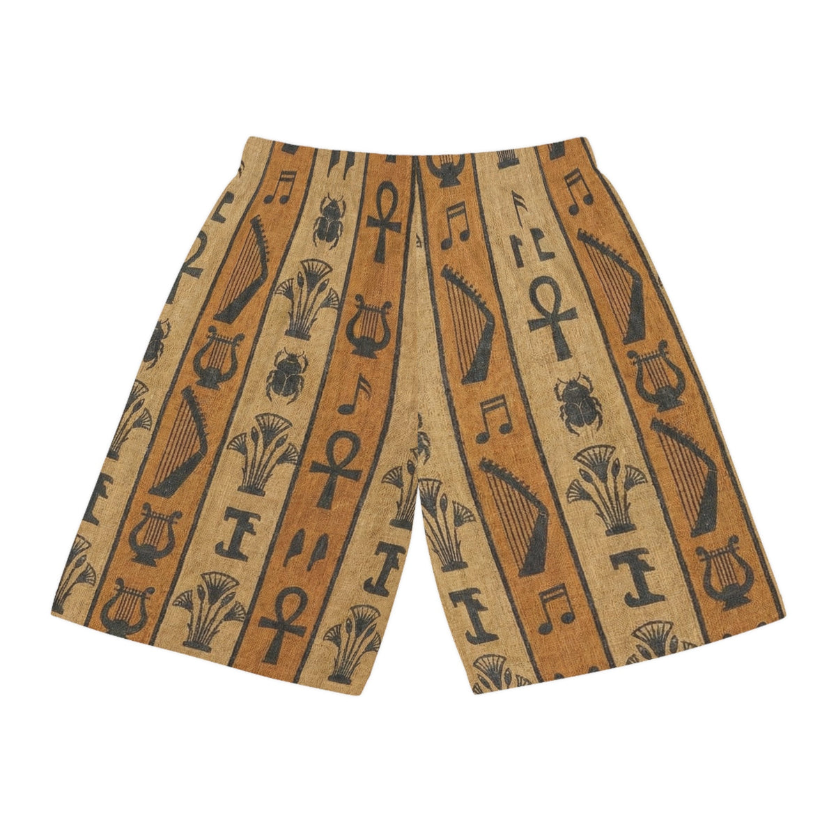Egyptian Hieroglyphic Print sports Shorts