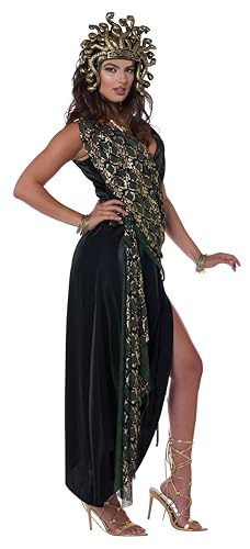 Medusa Costume - Women's Mythological Goddess Outfit with Snake Headpiece