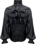 Apocrypha Mens Pirate Shirt Renaissance Victorian Gothic Costume