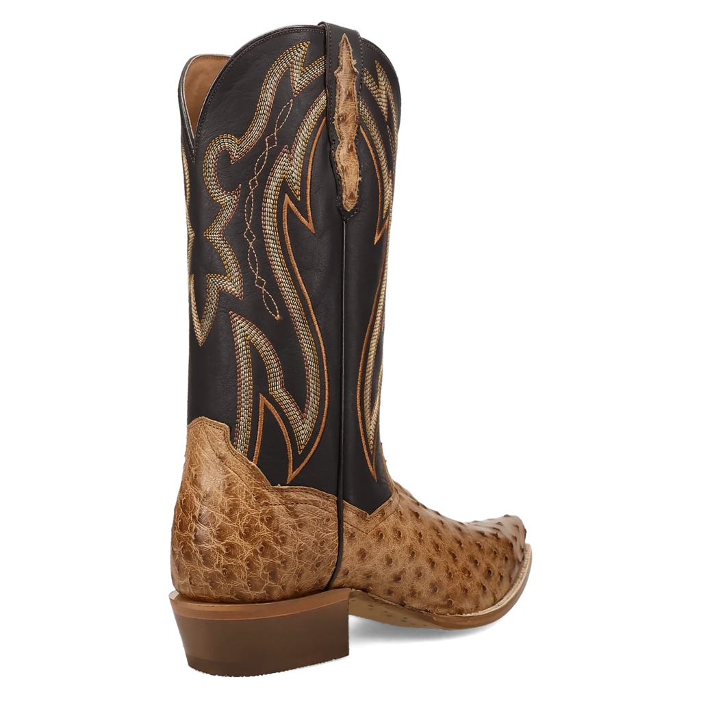 Dan Post Grit - Men's Ostrich Leather Cowboy Boots