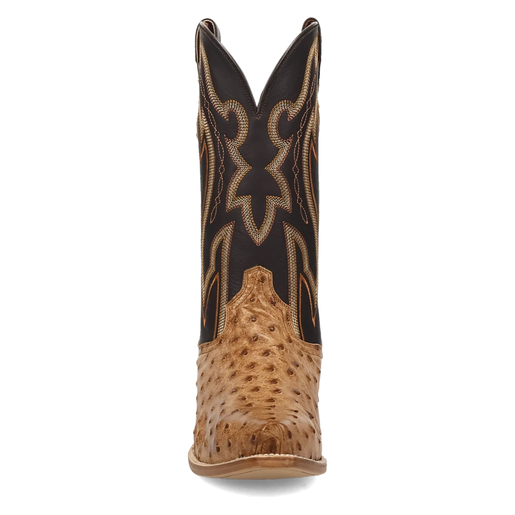Dan Post Grit - Men's Ostrich Leather Cowboy Boots