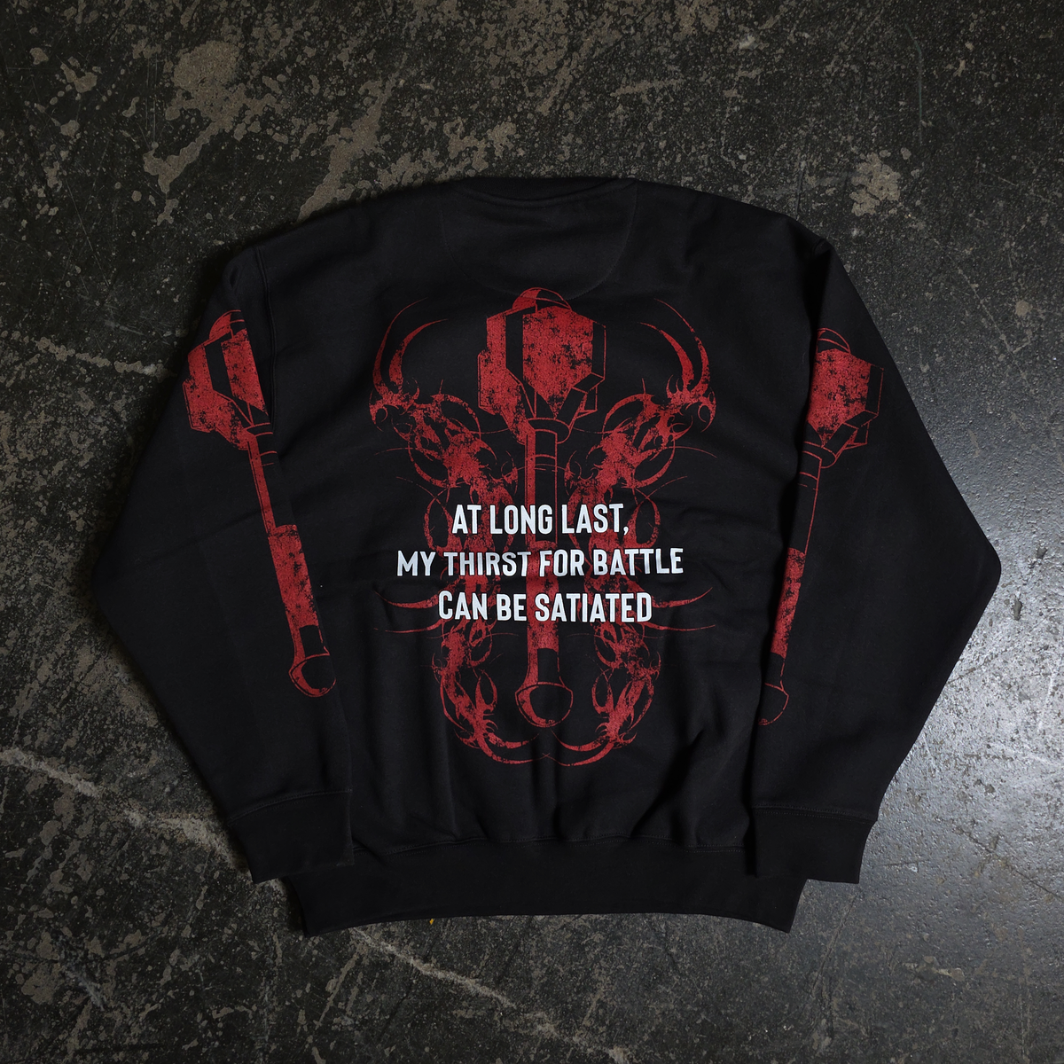 Thirst For Battle Crewneck Sweatshirt